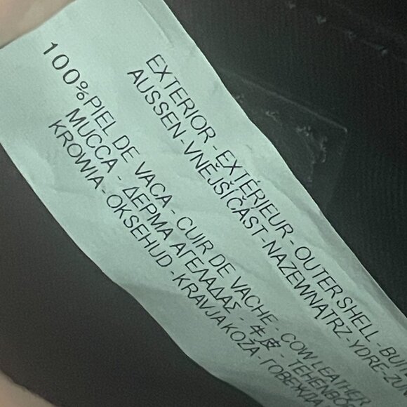 Zara black leather chain purse - Picture 7 of 10